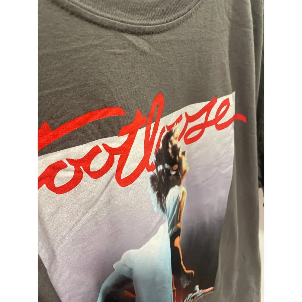 Footloose Men's 3XL Gray T-Shirt Logo Dancing Man with Headphones Short Sleeve - Picture 3 of 6